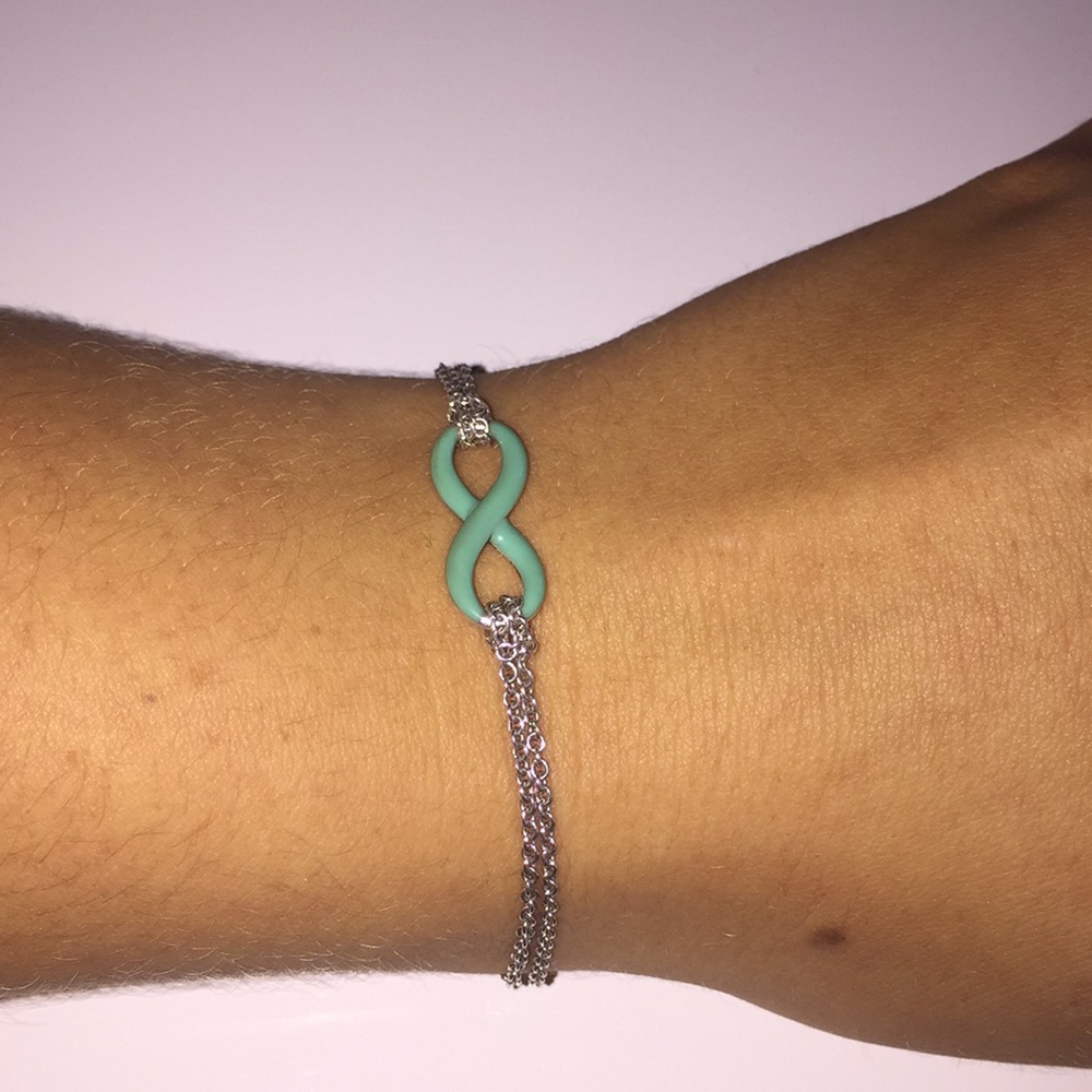 💙 Tiffany & Co blue Infinity bracelet 💙